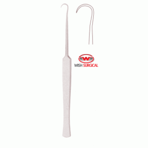 Hook Retractor, 16.5cm, Single Prong, Sharp