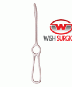 Langenbeck Bone Elevator, 23cm, 10mm, Blunt, Strong Curve