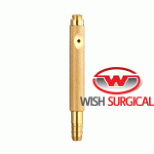 Liposuction Cannulas Thread Handle, With Gold Plating