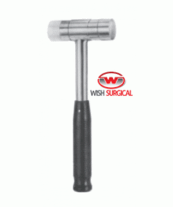 Mallet, 24 cm, Solid Steel Head, Plastic facing