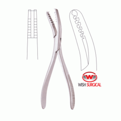 Semb Bone Holding Forcep, With Ratchet 20 Cm