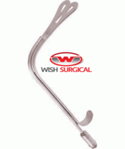 Tongue Depressor Retractor With Fiber Optic