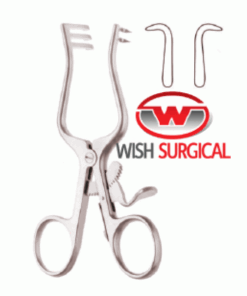 Weitlaner Retractor,3x4 Prongs 10.5 Cm