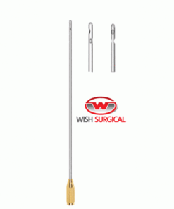 Liposuction Cannula With One Central hole & 2 Lateral Hole