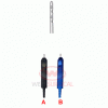 Liposuction Cannula with 2 Lateral 1 Central, 2 Lateral 1 Central Holes with Aspirator Handle