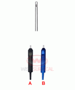 One Central Hole Liposuction Cannula with Aspirator Handle