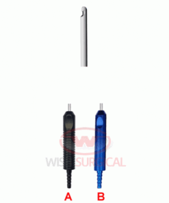 Spoon Tip Injector Liposuction Cannula with Aspirator Handle