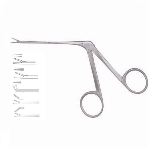 Hartmann-Wullstein Alligator Ear Polypus Forceps, 8.5cm