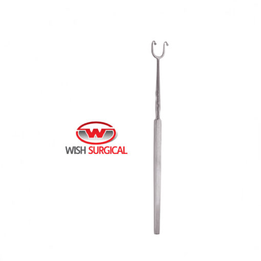 Fomon Alar Retractor, Double Prong Ball End 17cm