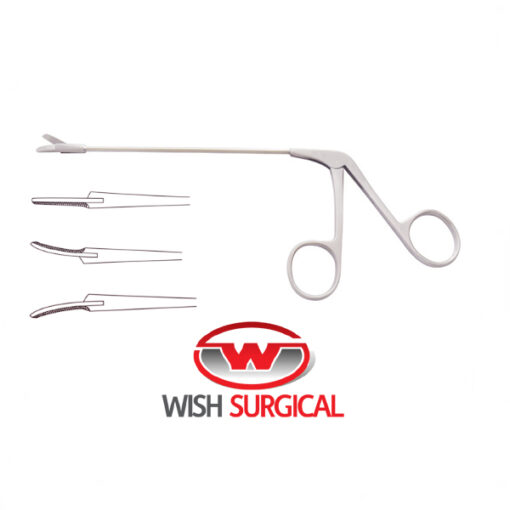 Nasal Sinus Scissors, with Serrated Blade, Straight, 13cm