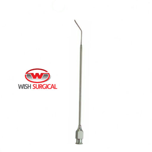 Tonsil Injection Needle, 0.8 mm tip, with Luer-Lock, Angled 45