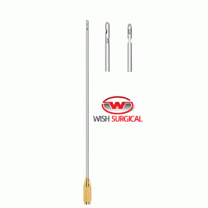 Liposuction Cannula With One Central hole & 2 Lateral Hole